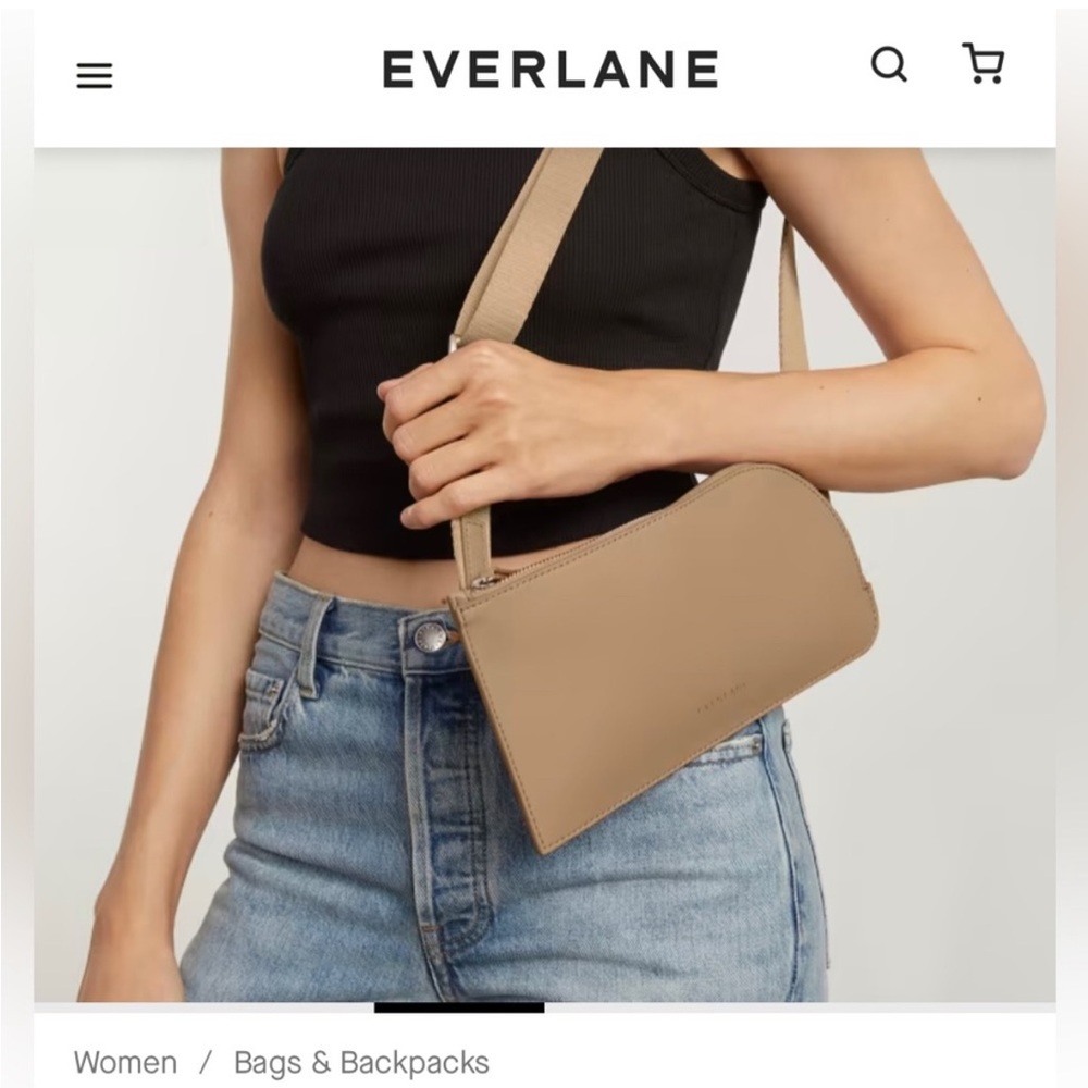 Everlane Tan Crossbody Bag